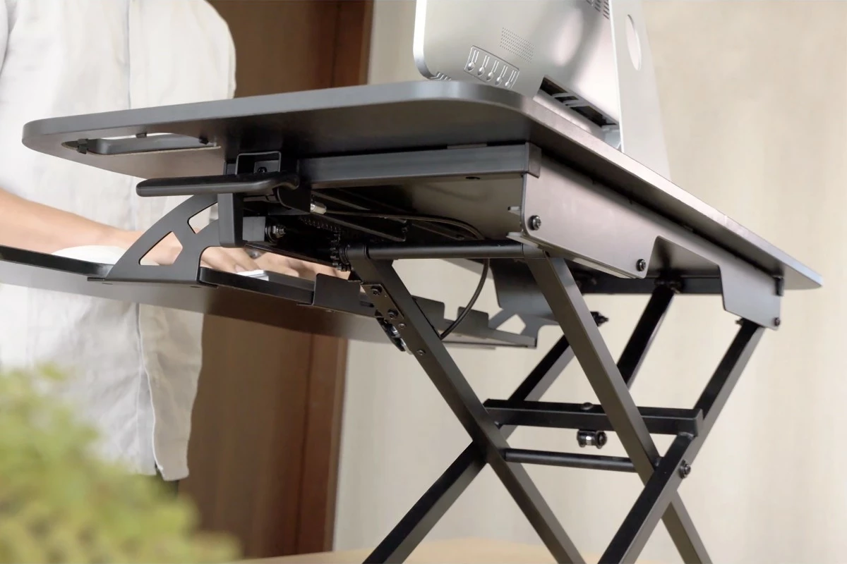 Mbulesë ergonomike tavoline Digitus DA-90380-1, 950x615x106-460mm, e zezë