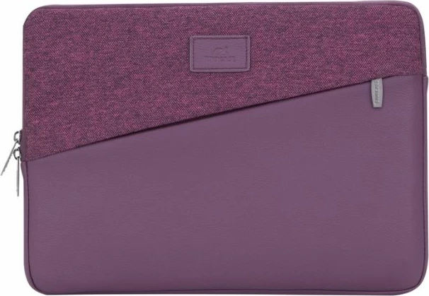 çantë laptopi RIVACASE 7903, 13.3", xhep me zinxhir, lëkurë artificiale, e kuqe