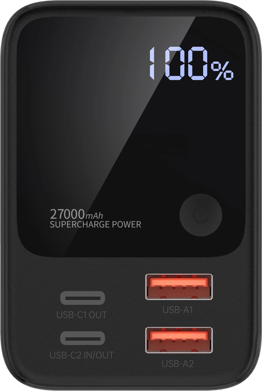 Powerbank Choetech B635BK, 27000mAh, 22.5W, e zezë
