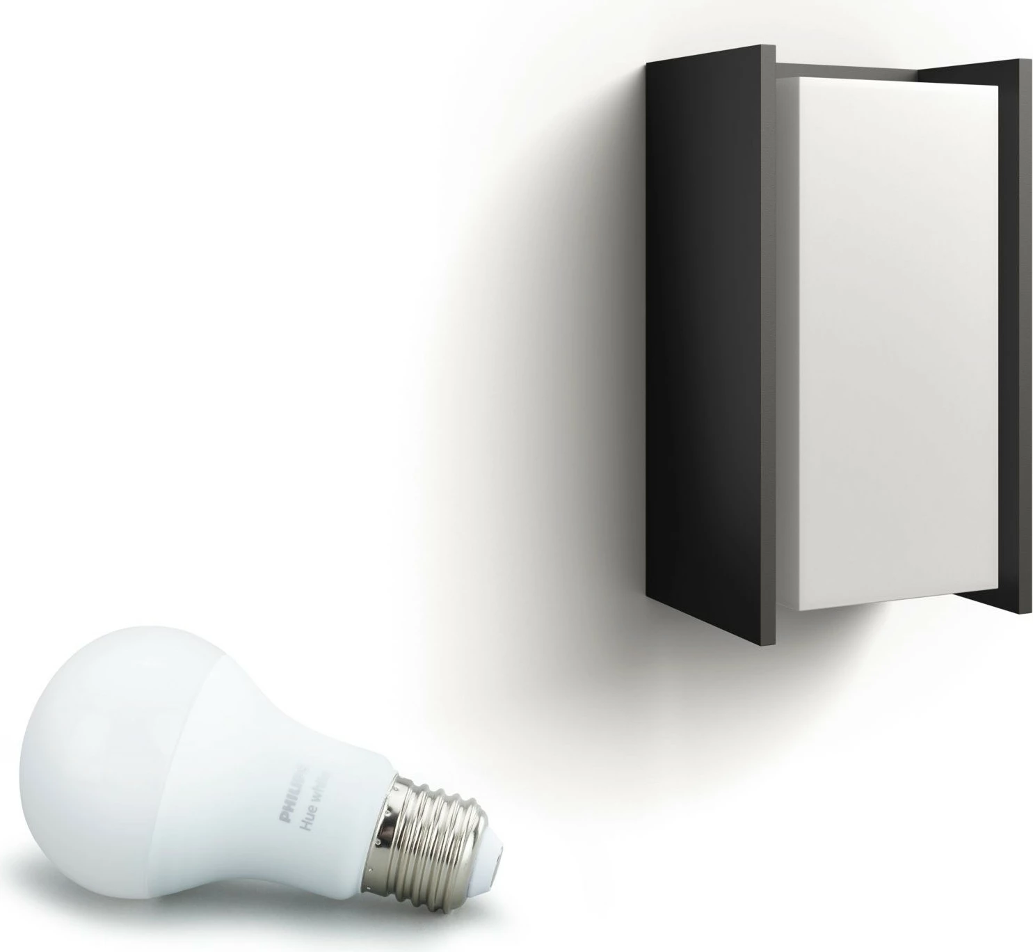 Dritë muri Philips Hue White Turaco, LED, Smart, Anthracite