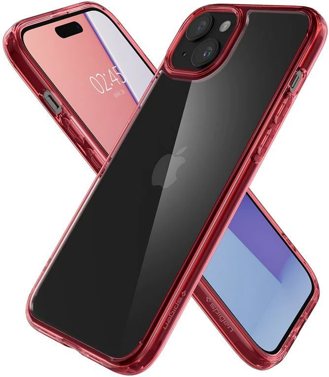 Mbështjellës Spigen Ultra Hybrid për iPhone 15 Plus, Kuqe
