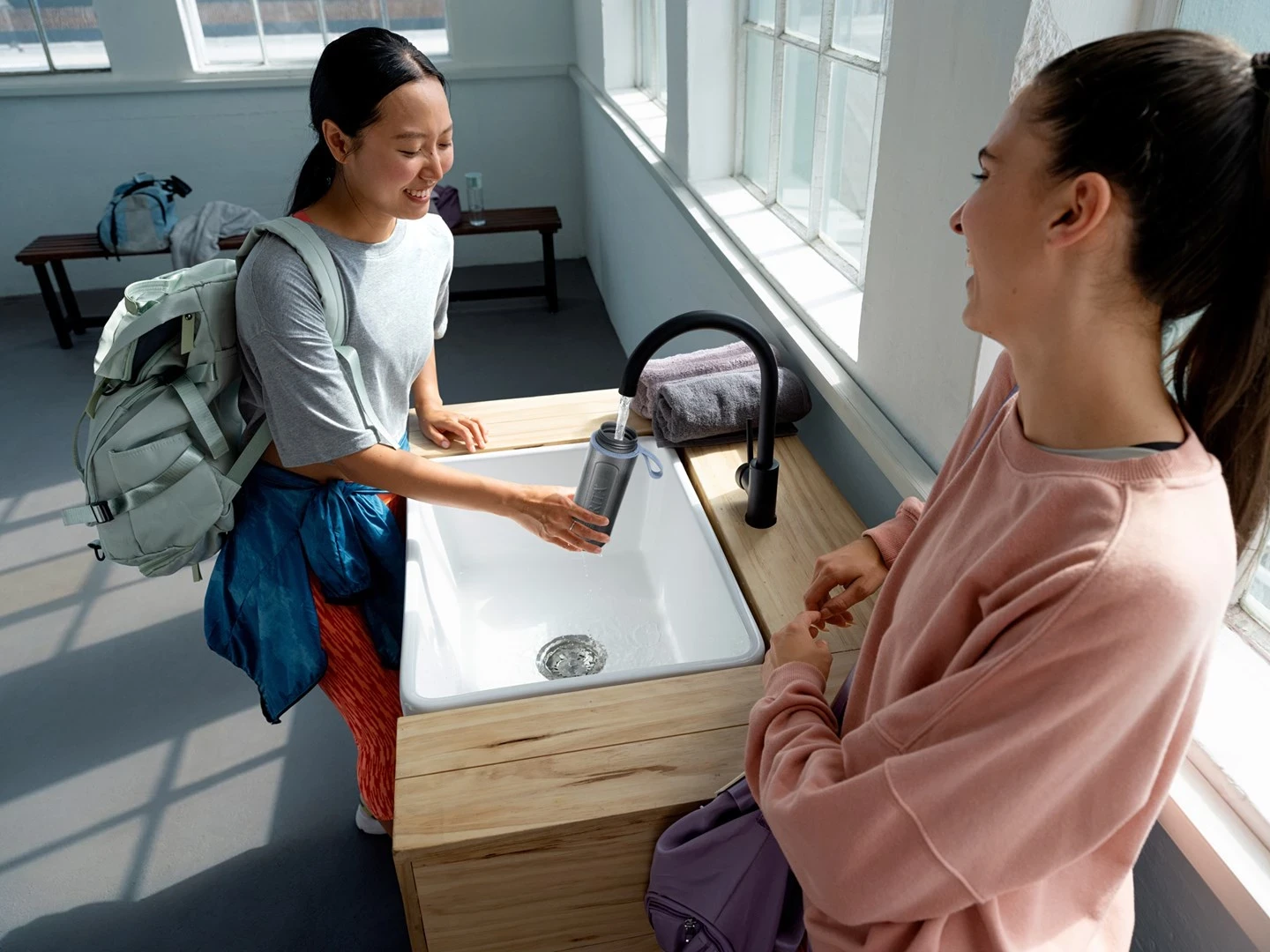 Shishe filtruese BRITA Active e gjelbër, 2 disqe filtruese