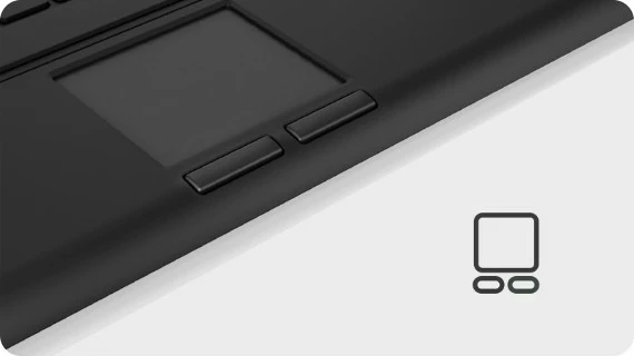 Tastierë KeySonic KSK-5211ELU, me kabllo, LED, QWERTZ, touchpad, e zezë