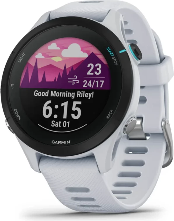 Smartwatch Garmin Forerunner® 255S Music, Powder Grey, 41 mm