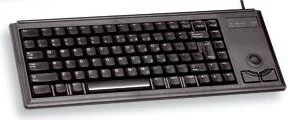 Tastierë Cherry G84-4400 Trackball, USB, Full-size, E zezë