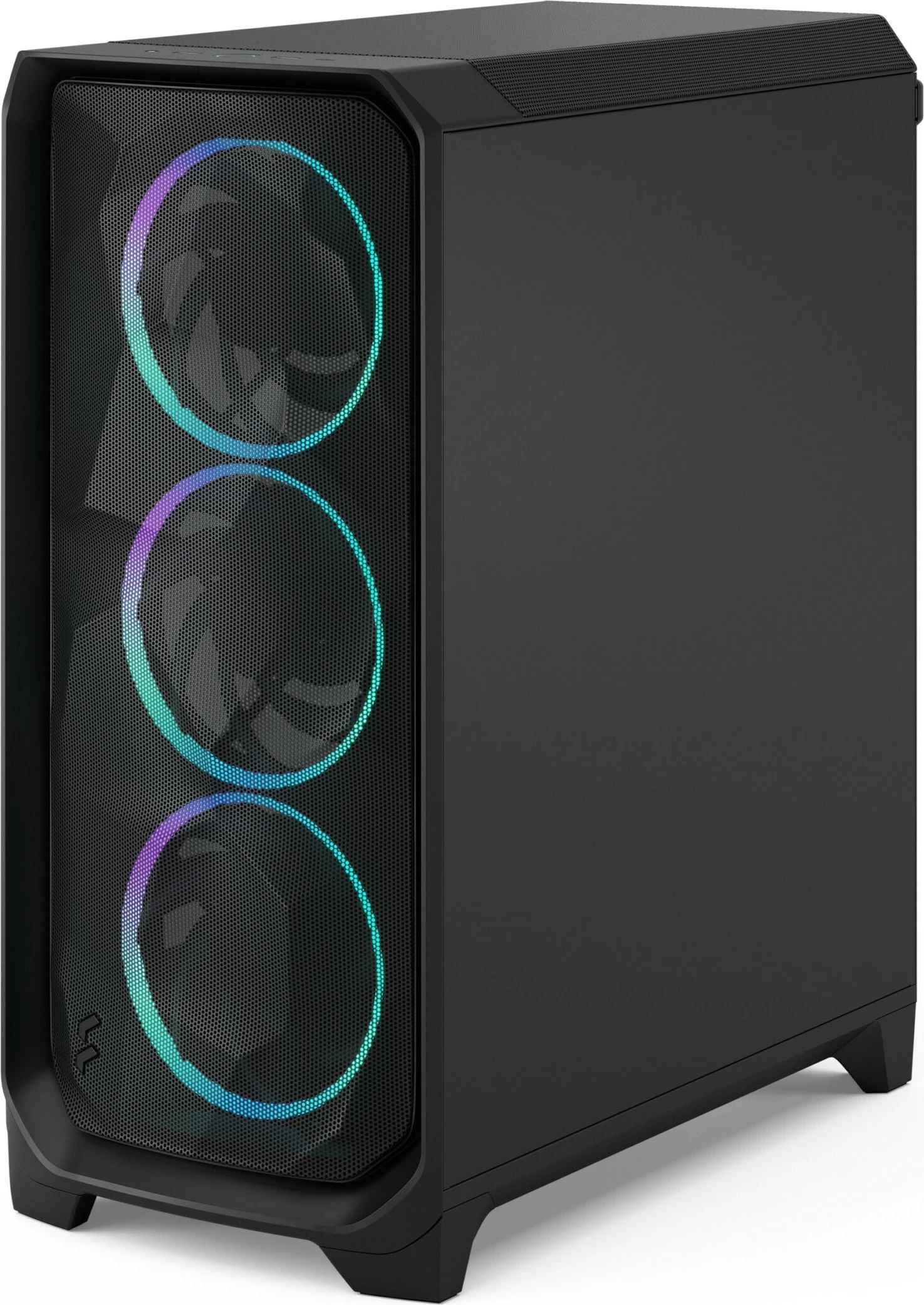Kasë Fractal Design Meshify 3, RGB, Tempered Glass, e zezë
