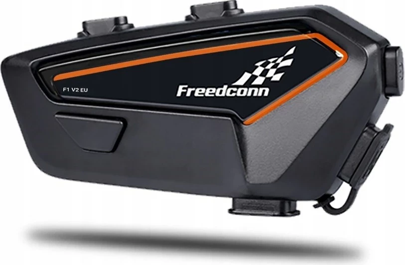 Interkom për motoçikletë FreedConn F1 V2 EU, 1100 mAh, i zi