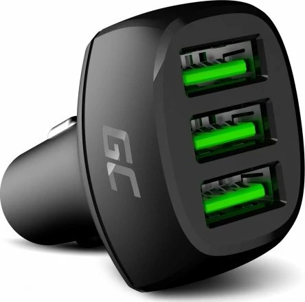 Karikues veture Green Cell PowerRide CADGC01, 3x USB-A, 54W, 12/24V, Quick Charge, i zi