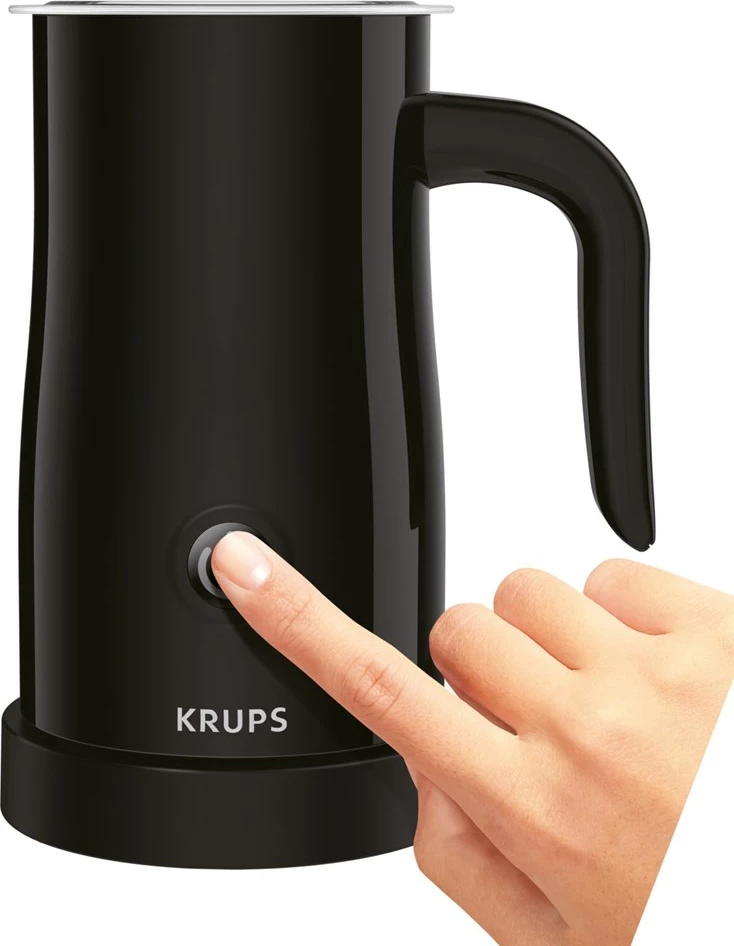 Frother qumështi Krups XL1008 automatik, i zi