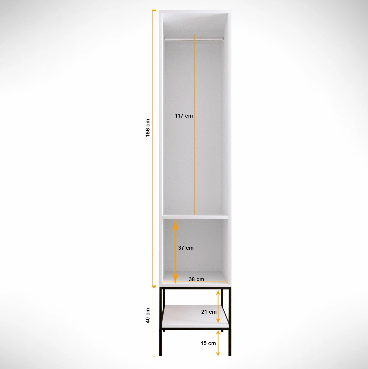 Dollap Hanah Home, Martin 1, i bardhë