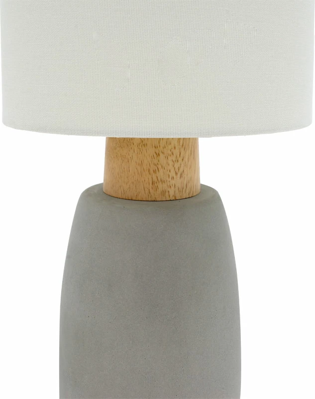 Llambë tavoline Insight E27, gri, D22.8x50.8cm