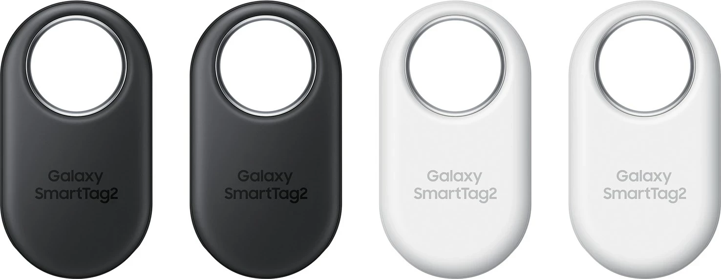 Samsung Galaxy SmartTag 2, 4 copë, 2x zi + bardhë