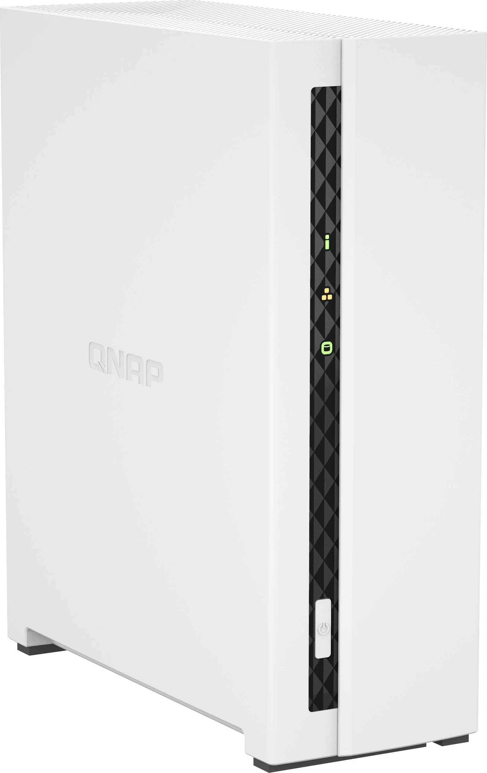 NAS QNAP TS-133, 1 bay, ARM Quad Core 1.8GHz, 2GB RAM, bardhë