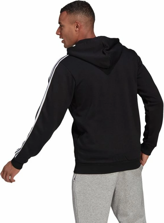 Duks me kapuç adidas për meshkuj, i zi