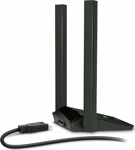 Kartelë rrjeti Wi‑Fi USB TP-Link Archer TX20U Plus Wi‑Fi 6 1800 Mbps, e zezë