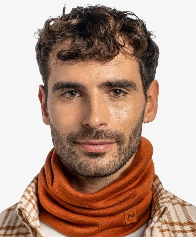 Shall multifunksional Buff Heavyweight Merino Wool, për të rritur, Uniseks, Kuq