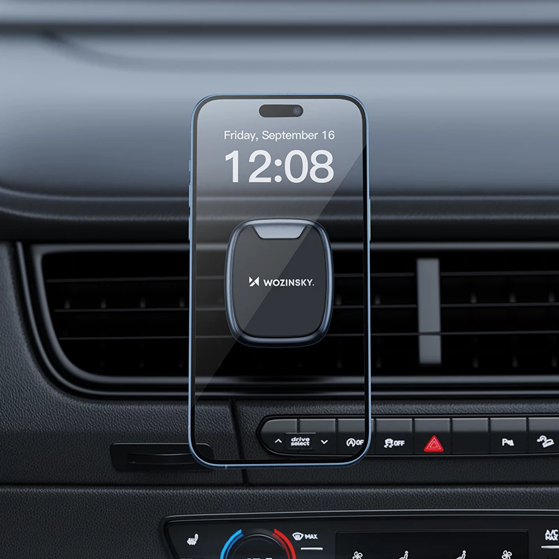 Mbështjellës magnetik për makinë Wozinsky WUMTK, për grilë ajri, i zi