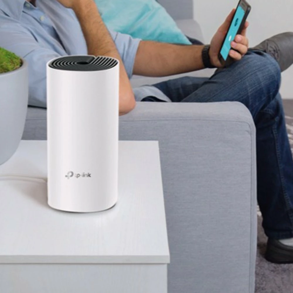Router TP-Link Deco E4 Mesh-WLAN AC1200, Bardhë