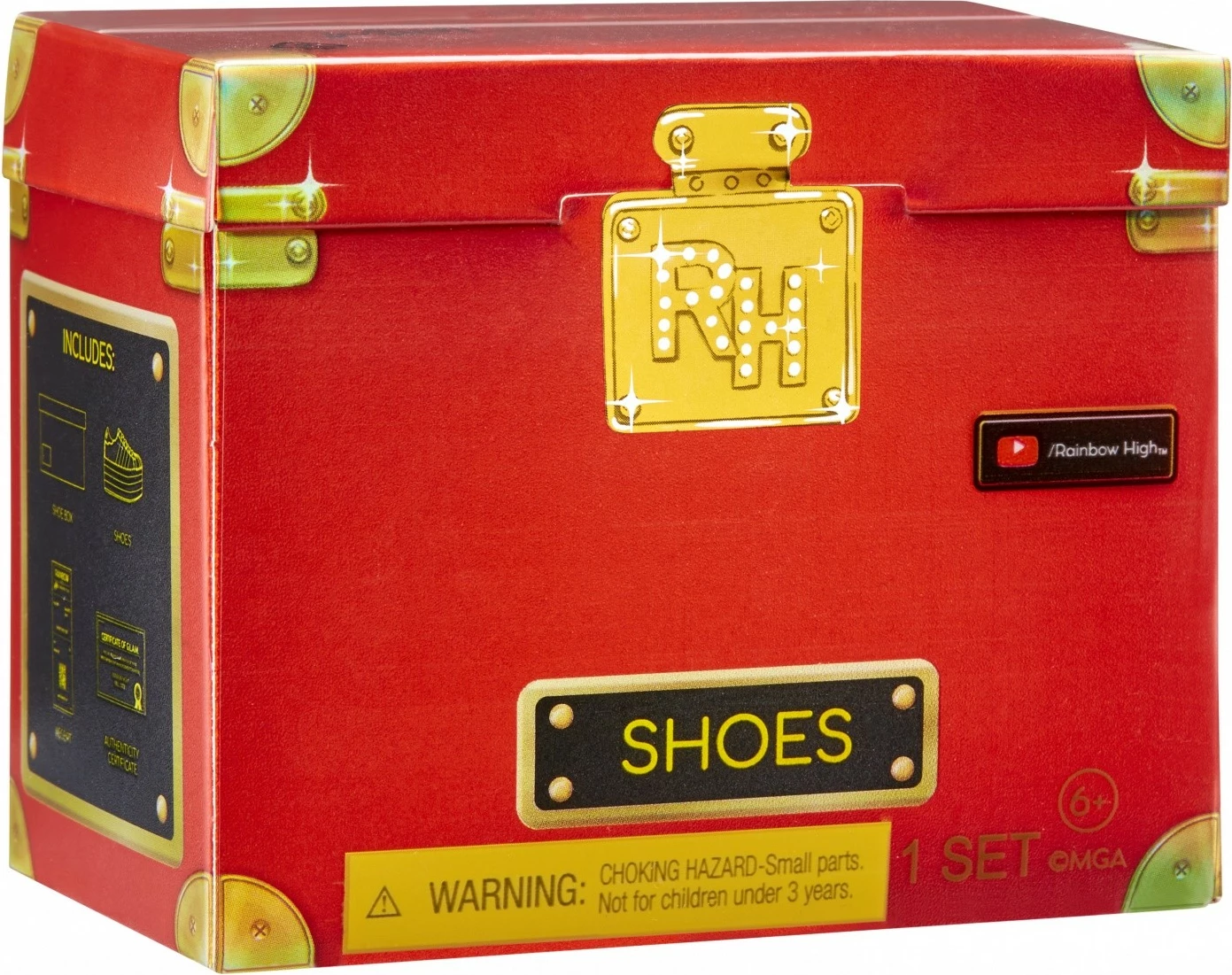 Aksesor këpucë për kukulla Rainbow High, MGA, 1 copë, shumëngjyrëshe