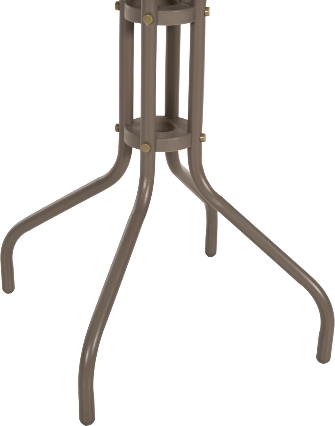 Tavolinë e rrumbullakët për jashtë, ngjyrë shampanjë, LINO FH5973.04, Φ60x70H cm