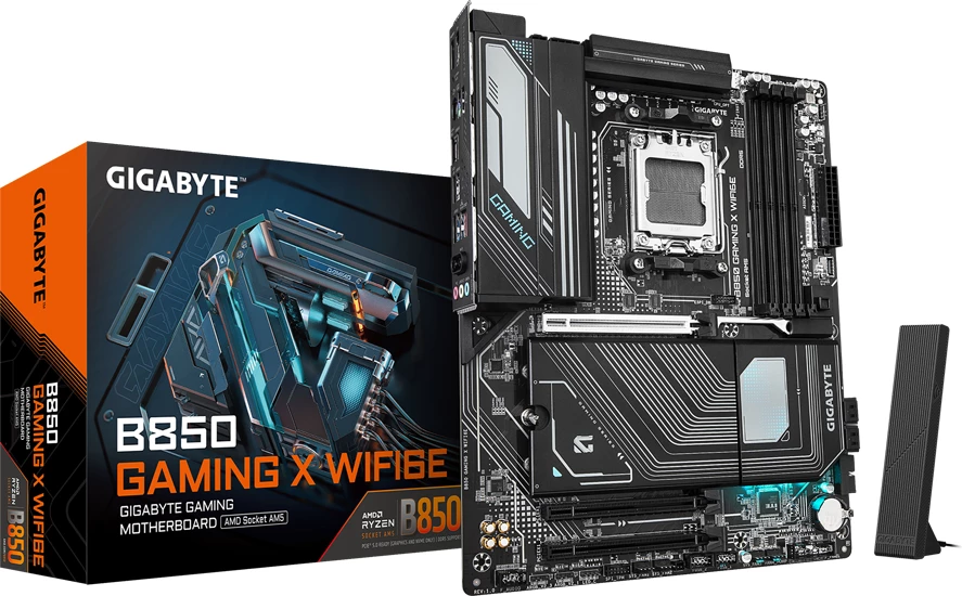 Pllakë amë GIGABYTE B850 Gaming X WiFi 6E, Socket AM5, ATX