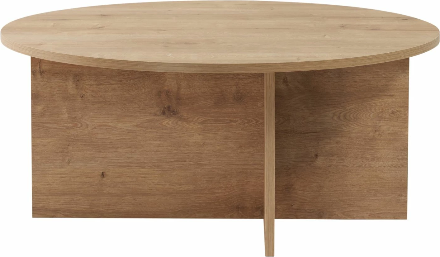 Tavolinë kafeje Nordure, Soleil, ngjyrë lis safir