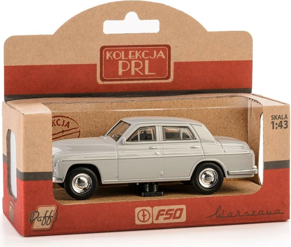 Makine lodër Daffi PRL Warszawa 223, 1:43, Metal/Plastik, Gri