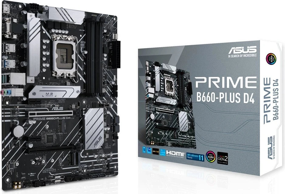 Pllakë amë ASUS PRIME B660-PLUS D4, Intel B660