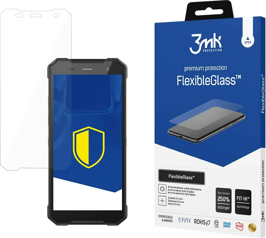 Xham mbrojtës hibrid 3mk FlexibleGlass për MyPhone Hammer Explorer Plus Eco