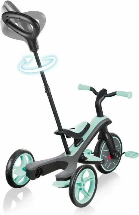 Bicikletë për fëmijë Globber Explorer Trike, ngjyrë mentë