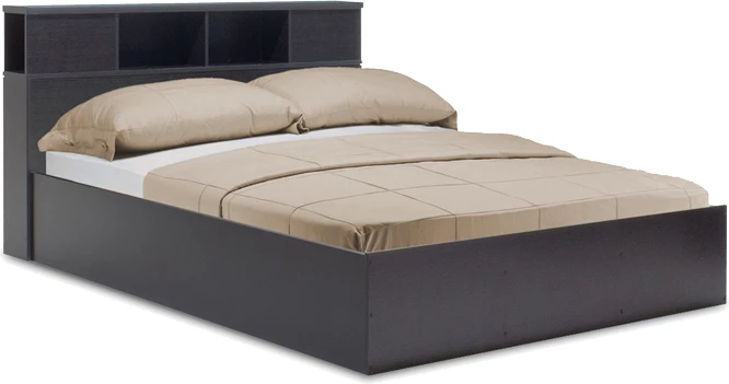 Krevat dopio OLYMPUS, ngjyrë wenge, 140x200cm