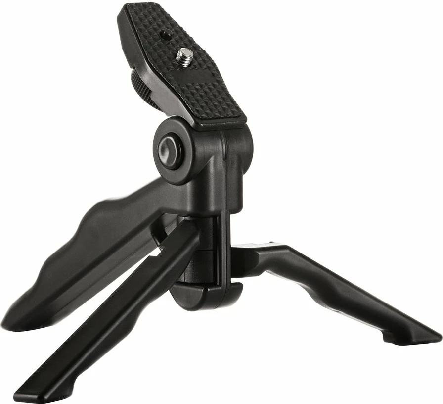 Mbajtëse dore me mini tripod për GoPro SJCAM, Hurtel, e zezë