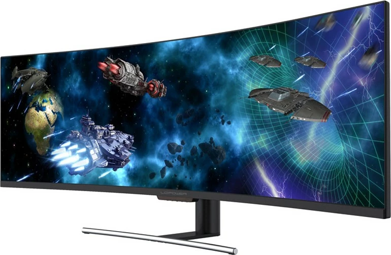 Monitor LC-Power LC-M49-DFHD-144-C-Q 49 inç QLED UltraWide Full HD i zi