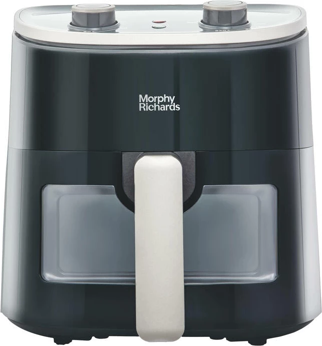 Fritezë pa yndyrë Morphy Richards 480007, me dritare shikimi, e zezë