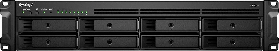 NAS Synology RackStation RS1221+, Ryzen Embedded, 4 GB, Rack (2U)