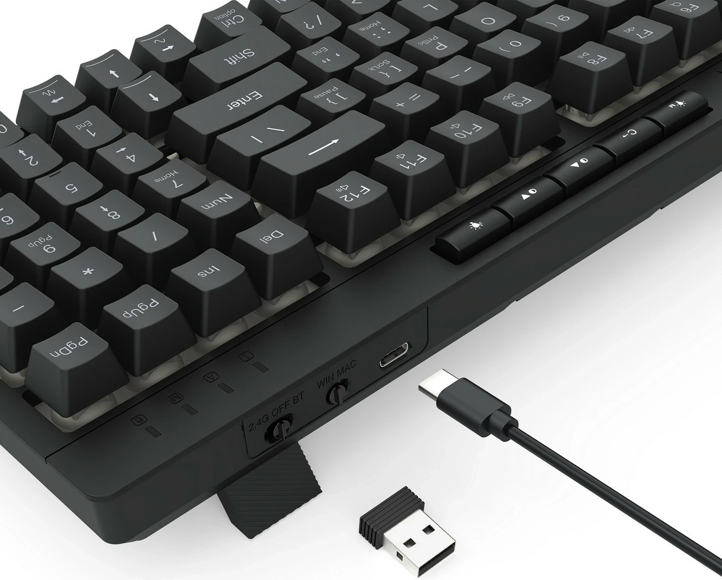 Tastierë gaming Redragon Shiva 98 Pro K515-Pro, RGB, wireless/wired, black