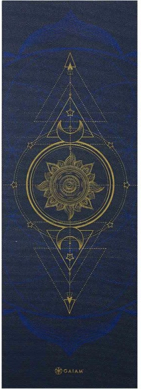 Joga mat Gaiam Sun and Moon, për femra dhe meshkuj, dyanshëm