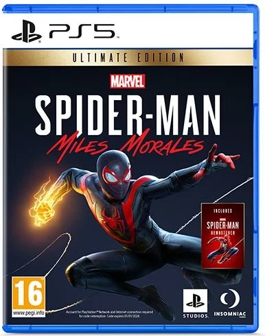 Lojë PS5 Marvel's Spider-Man Miles Morales Ultimate Edition