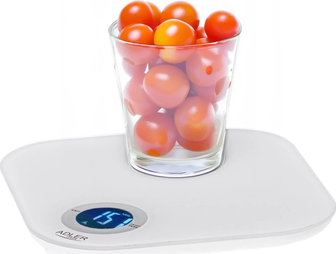 Libra kuzhine Adler AD 3180, elektronike, bardhë