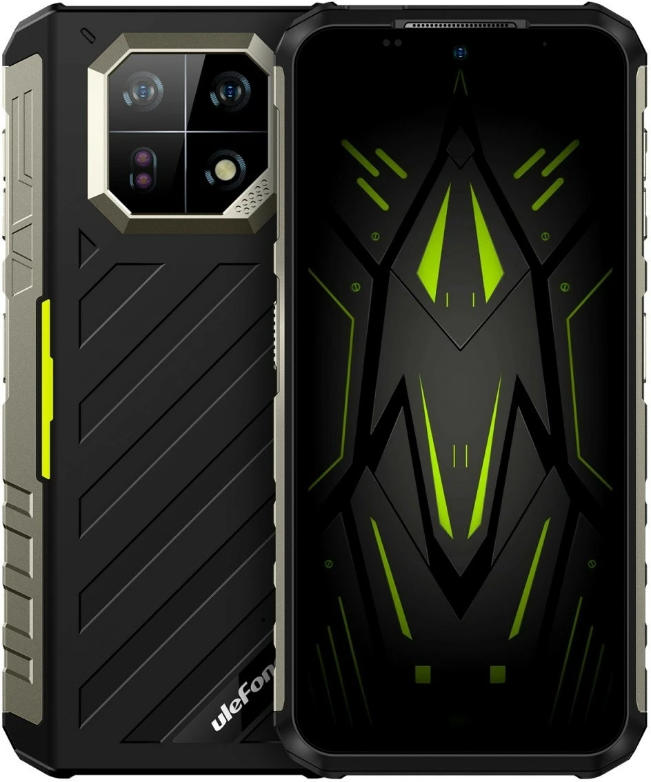 Celular Ulefone Armor 22, 8/128GB, IP69K, Gjelbër