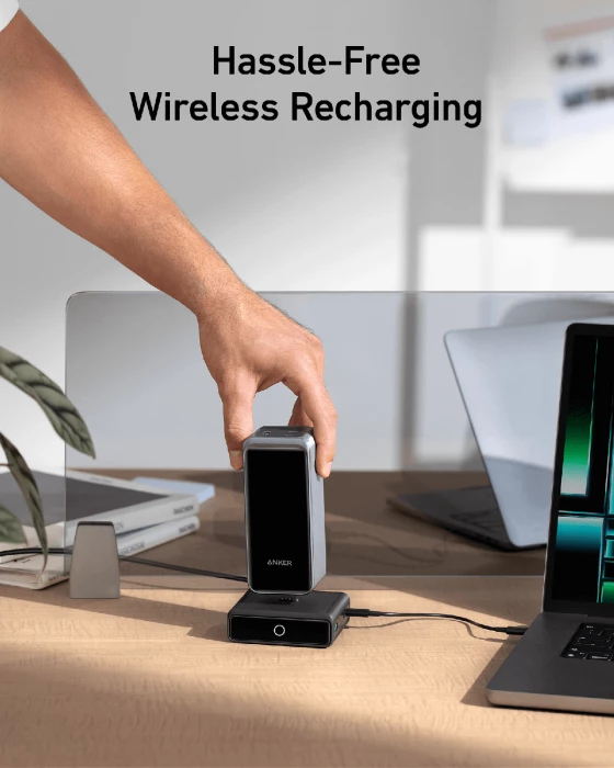 Bazë karikimi Anker Prime A1902311 100W për powerbank, e zezë
