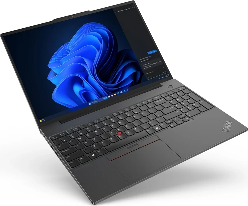 Laptop Lenovo ThinkPad E16, AMD Ryzen™ 7 7735HS, 16 GB RAM, 512 GB SSD, 16" WUXGA, Windows 11 Pro, E zezë