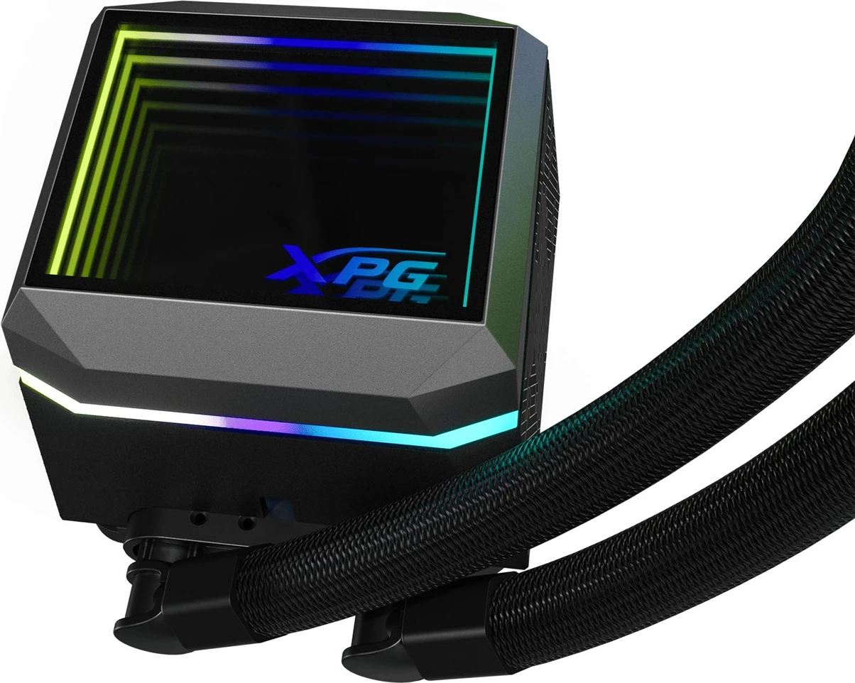 Ftohës me ujë all-in-one XPG LEVANTE II 360, 3 ventilatorë 12 cm, i zi