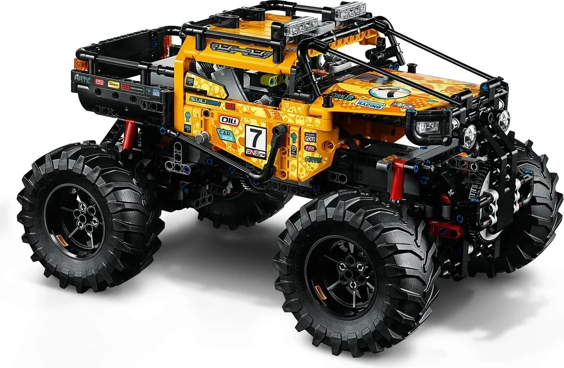 Set LEGO Technic 4X4 X-treme Off-Roader 42099, Portokalli