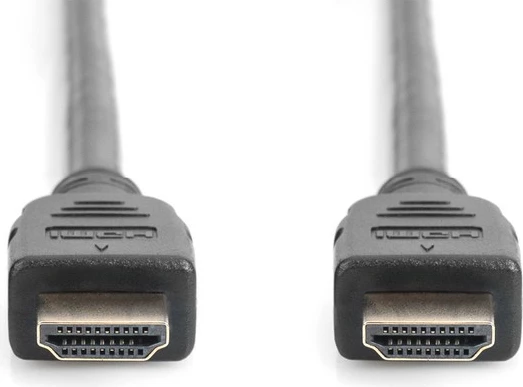 Kabëll HDMI Digitus AK-330124-030-S, 3 m, 3D, i zi