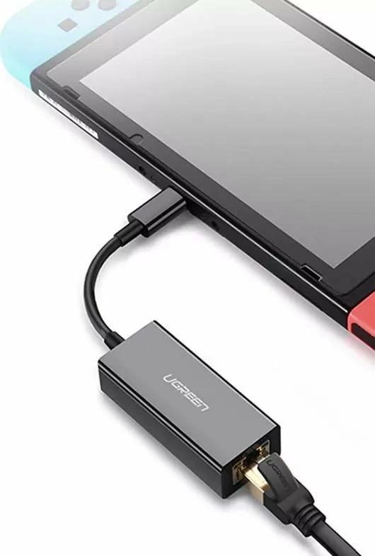 Adapter rrjeti USB-C në RJ45 Ugreen CM199 1Gbps, 50737B, gri