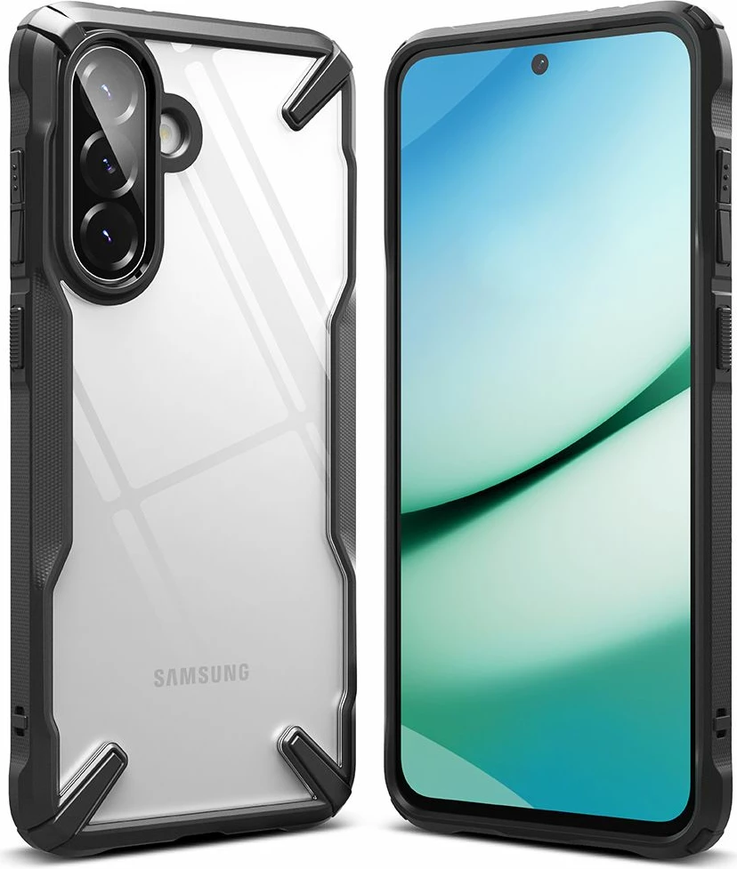 Mbështjellës Ringke Fusion X për Samsung Galaxy A36 / A56 5G, Zi