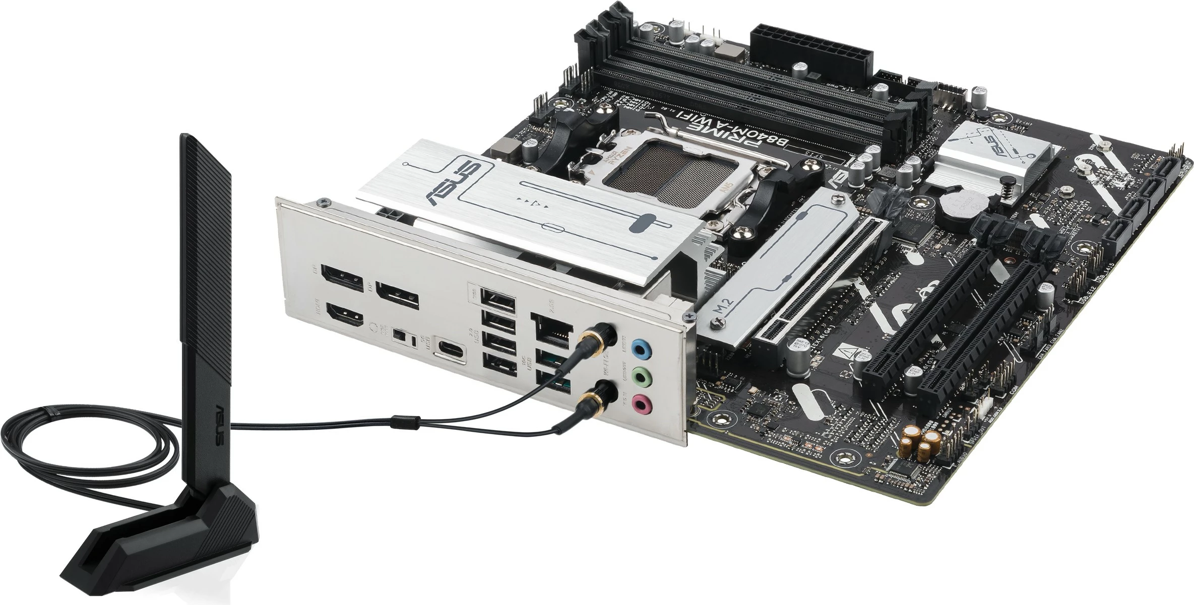 Pllakë amë ASUS Prime B840M-A WIFI, micro ATX, Bluetooth 5.3