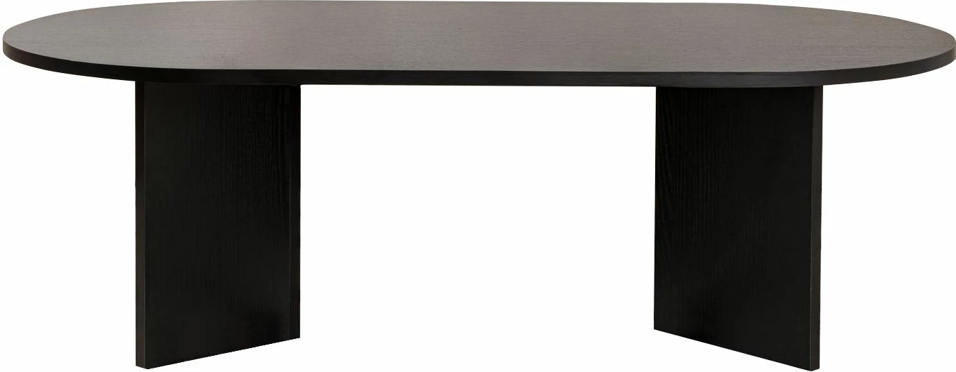 Tavolinë kafeje Nordure, ngjyrë dru e zezë