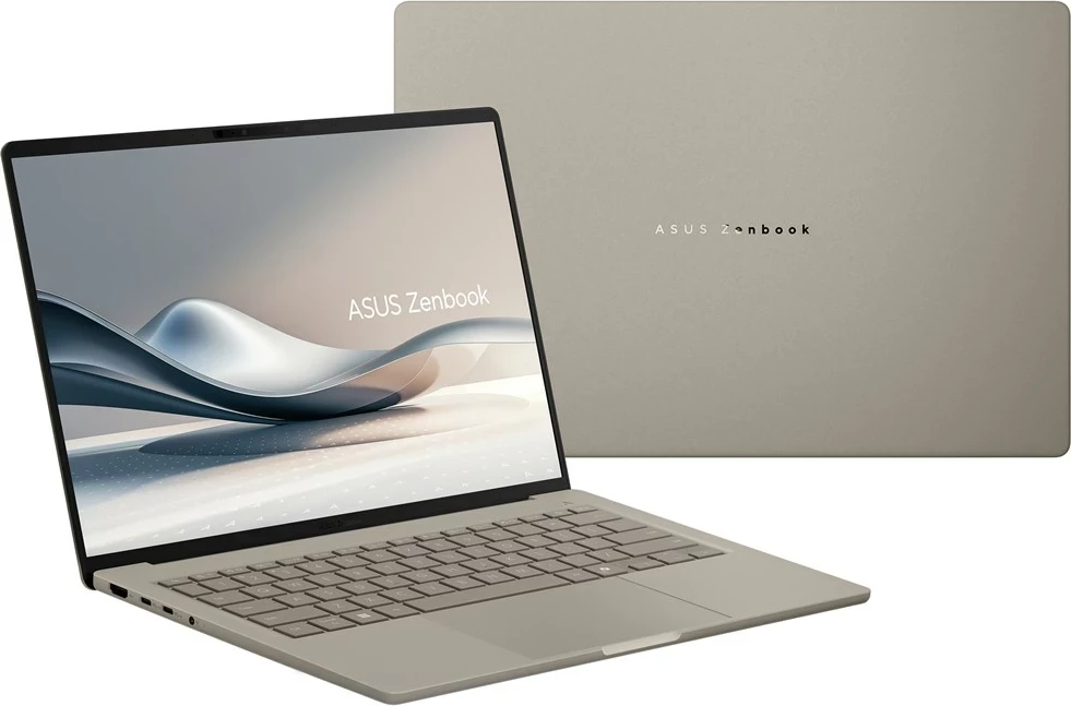 Laptop ASUS Zenbook A14 UX3407RA-QD020W, 14", 32 GB RAM, 1 TB SSD, Beige